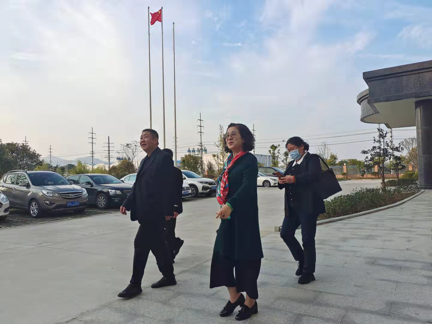 全国知名消毒感控专家方英一行莅临萍聚德科技指导工作