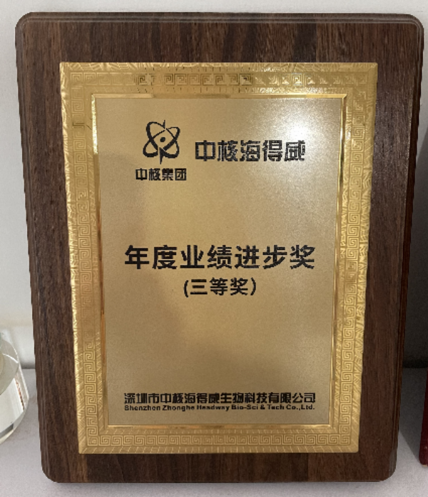 年度业绩进步奖